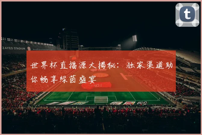 世界杯直播源大揭秘:独家渠道助你畅享绿茵盛宴